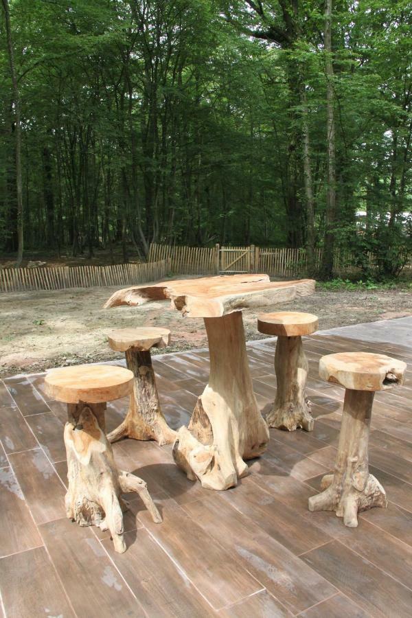 Ferienwohnung L'Isba Des Bois, Hors Du Temps Janvry  Exterior foto